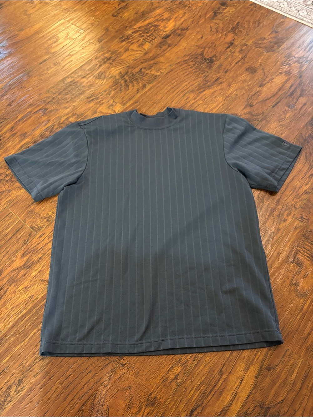 Pro Tour Golf performance quick dry mock neck short sleeve Athletic Top Mens L
